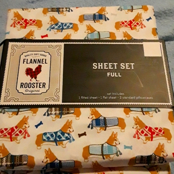 corgi sheet set